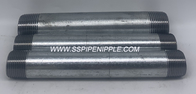ERW  Forged Galvanized Pipe Nipple Customized 1.5-10mm Wall Thickness