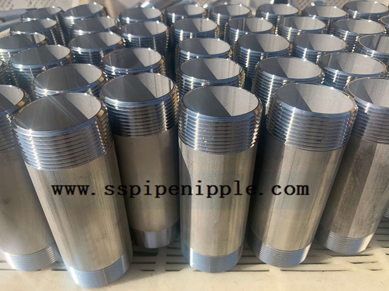DIN2999/ DIN2982 Stainless Steel Nipple Fittings Stainless Pipe Nipples